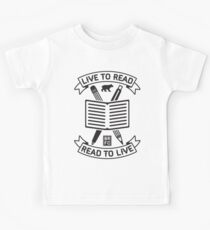 Live to Read Kids Tee