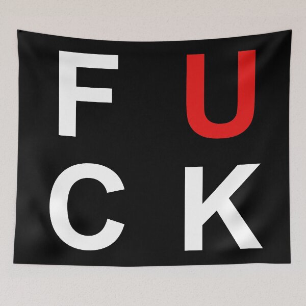 Item preview, FUCK U | Typography designed and sold by rsty11.