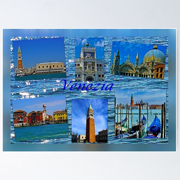Artikel-Vorschau von Collage - Venezia, designt und verkauft von Art-Motiva.
