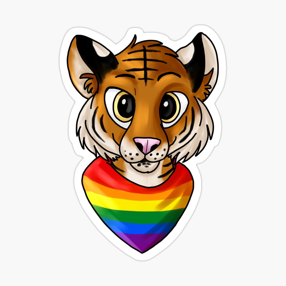 pride flag in tiger｜TikTok Search