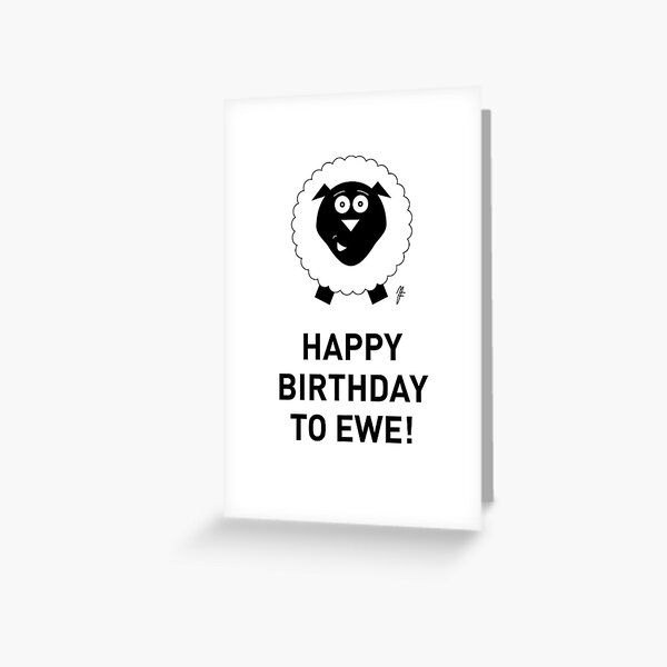 Item preview, SHEEP CARD 2 designed and sold by mjfouldes.