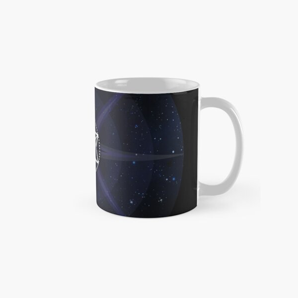 Stars with White Startetrahedron / Merkaba Symbol Classic Mug