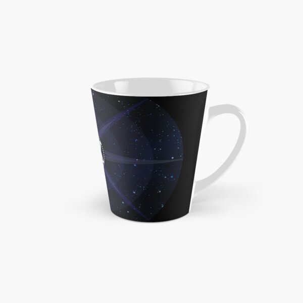 Stars with White Startetrahedron / Merkaba Symbol Tall Mug