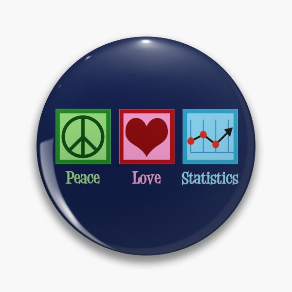 Item preview, Peace Love Statistics designed and sold by Epic Love Designs.