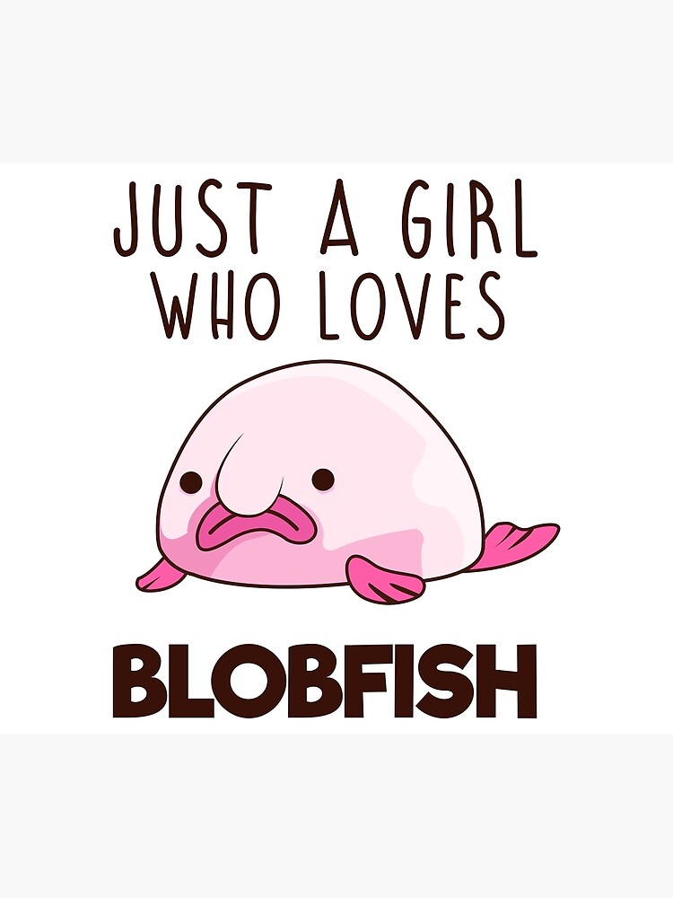 Blobfish Is My Spirit Animal Funny Blobfish Meme Canvas Print / Canvas Art  by EQ Designs - Fine Art America