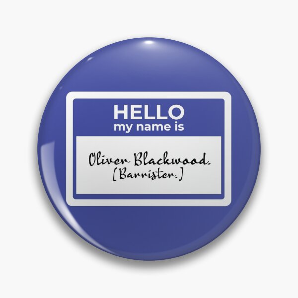 Item preview, Hello My Name Is (Oliver) designed and sold by Alexis Hall.