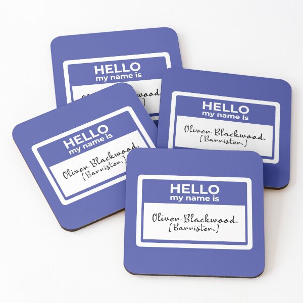 Item preview, Hello My Name Is (Oliver) designed and sold by Alexis Hall.