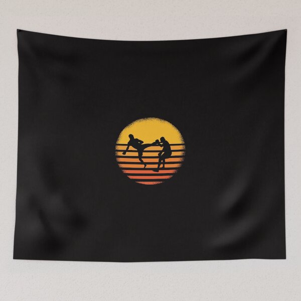 Item preview, Vintage kick boxing retro fight designed and sold by Imutobi.