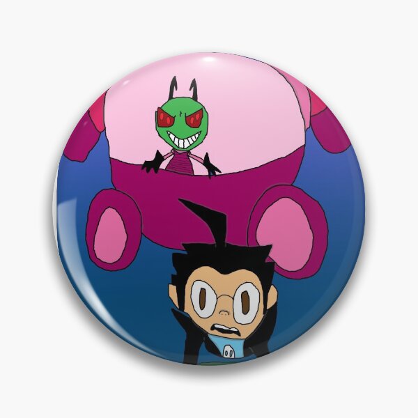 Artikelvorschau, Invader Zim und Dib entworfen und verkauft von damienspirits.