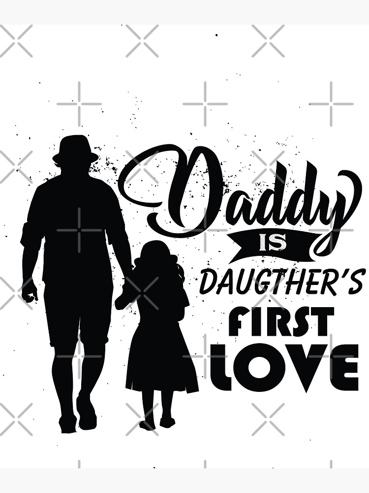 Premium Vector | A drawing of a father and daughter with the words happy father's  day.