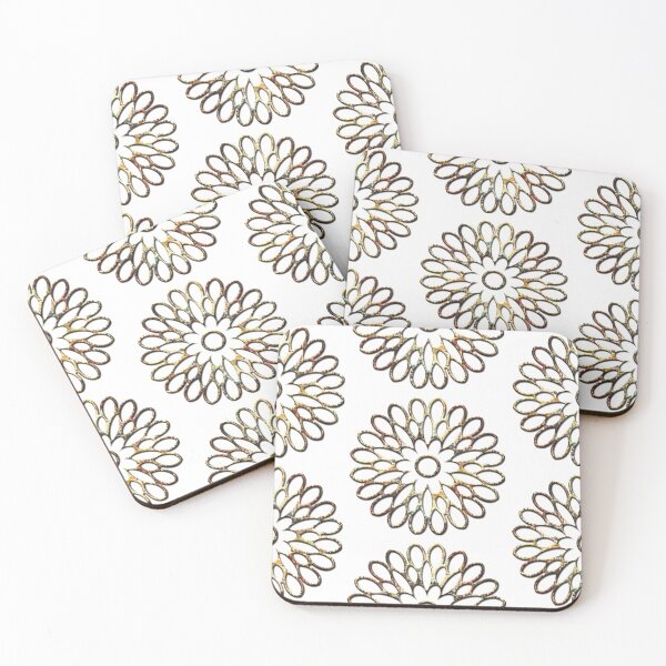 Item preview, golden mandala pattern designed and sold by FONESAY.