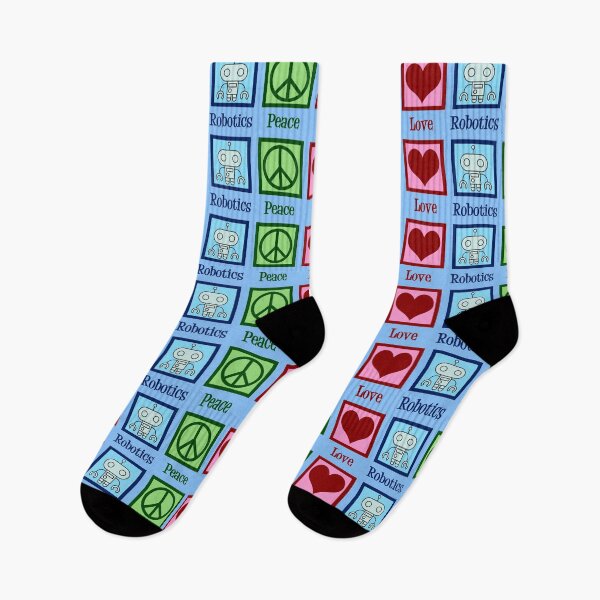 Item preview, Peace Love Robotics designed and sold by Epic Love Designs.