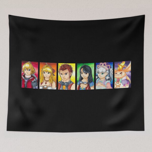 Item preview, Xenoblade Line-Up designed and sold by Skitty Animates.