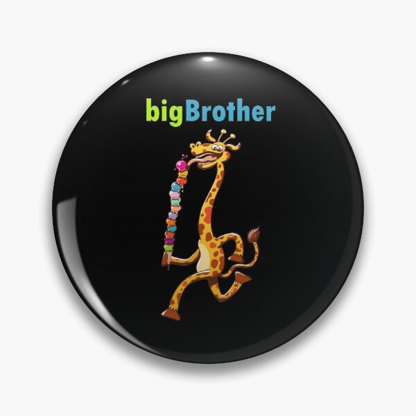 Item preview, Big Brother Cool Giraffe Eating Ice Cream Funny Outfit For Boys Gift designed and sold by FunnySunny T-Shirts.