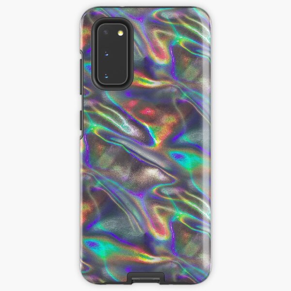 silver holographic print Samsung Galaxy Tough Case