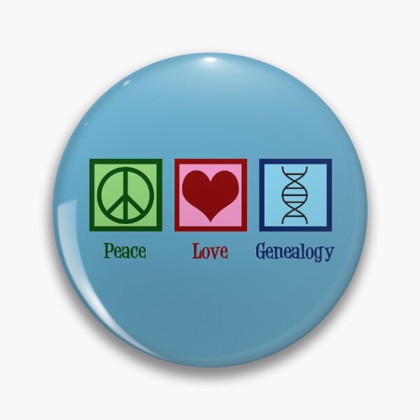 Item preview, Peace Love Genealogy designed and sold by Epic Love Designs.