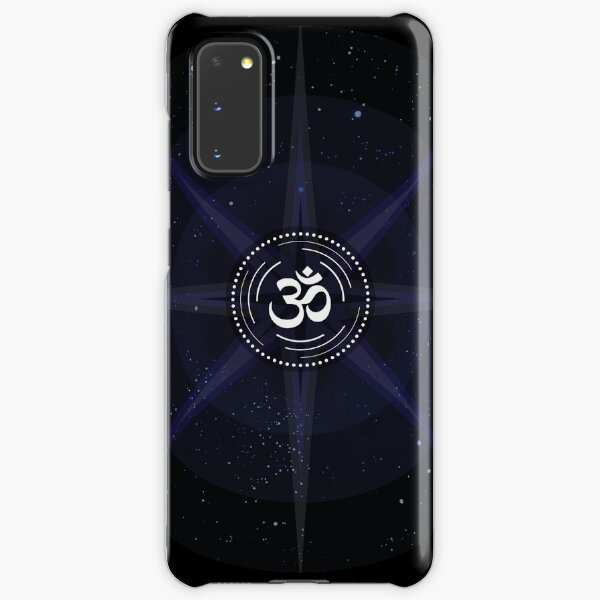 Stars with White Om Sound Symbol Samsung Galaxy Snap Case