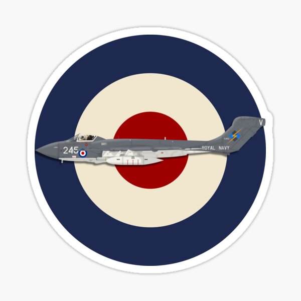 Sea Vixen Sticker