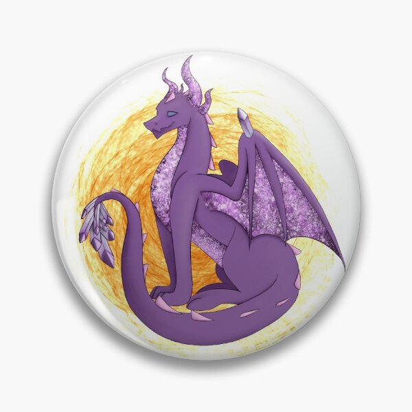 Item preview, Amethyst Dragon designed and sold by ShipwreckSketch.