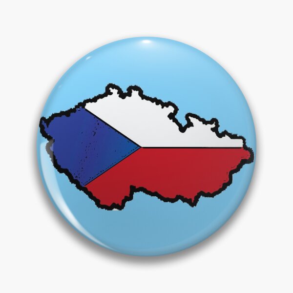 Item preview, Czech Republic Map With Czech Flag designed and sold by Havocgirl.