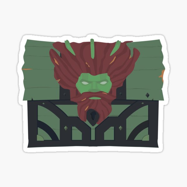 Coffre des chagrins - Mer des voleurs Sticker