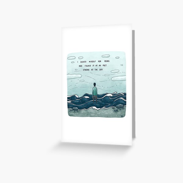 A dream of you and Me Greeting Card