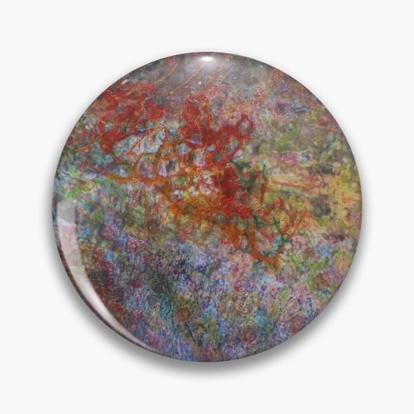 Item preview, Abstract Spring Embroidery designed and sold by Alchemia.