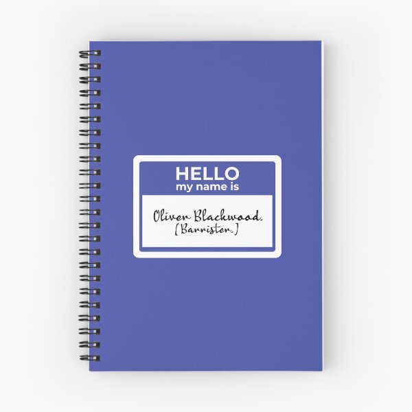 Item preview, Hello My Name Is (Oliver) designed and sold by Alexis Hall.