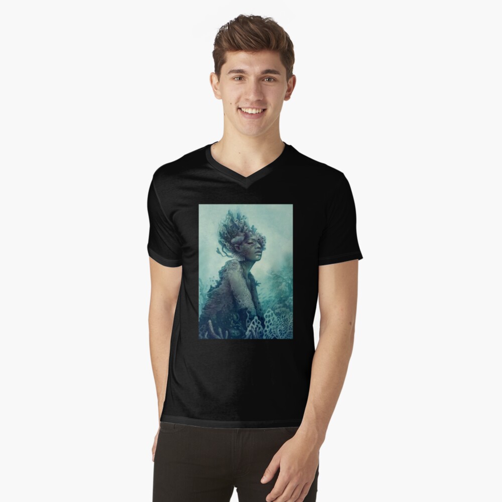 Item preview, V-Neck T-Shirt designed and sold by strijkdesign.