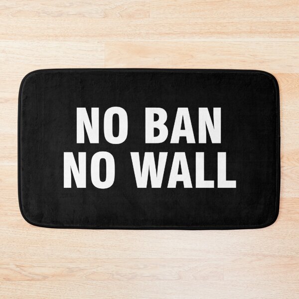 Item preview, No Ban No Wall designed and sold by allthetees.