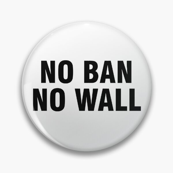 Item preview, No Ban No Wall designed and sold by allthetees.