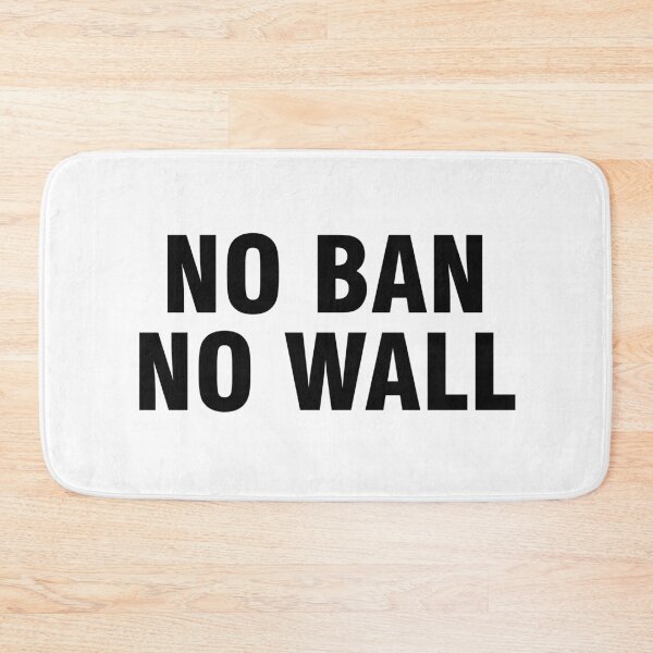 Item preview, No Ban No Wall designed and sold by allthetees.