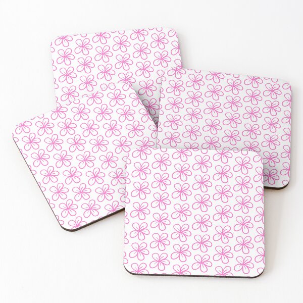 Item preview, Romantic flower pattern in pink designed and sold by Artlajf.