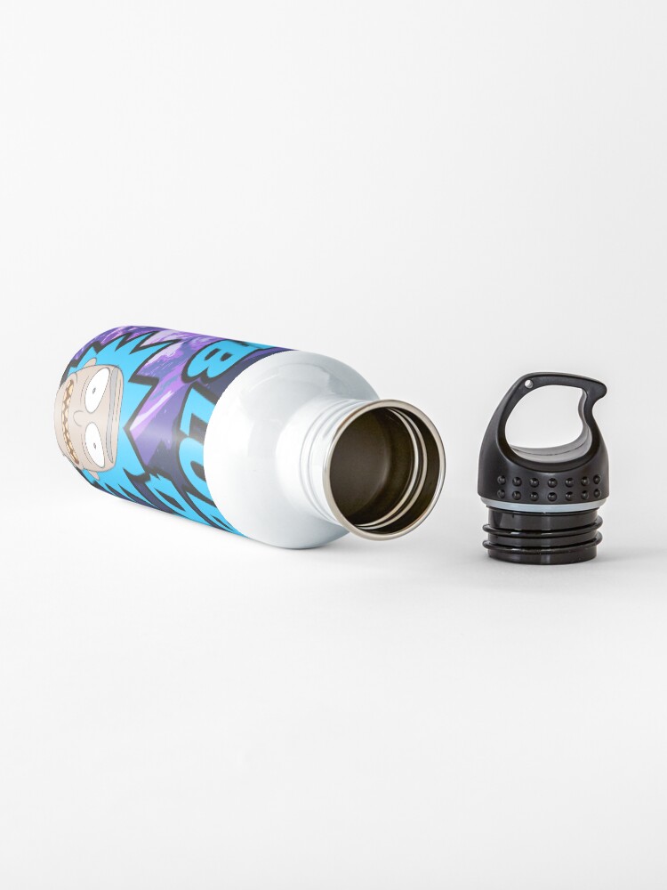 Alternate view of Rick Sanchez Wubba Lubba Dub Dub Quote Water Bottle