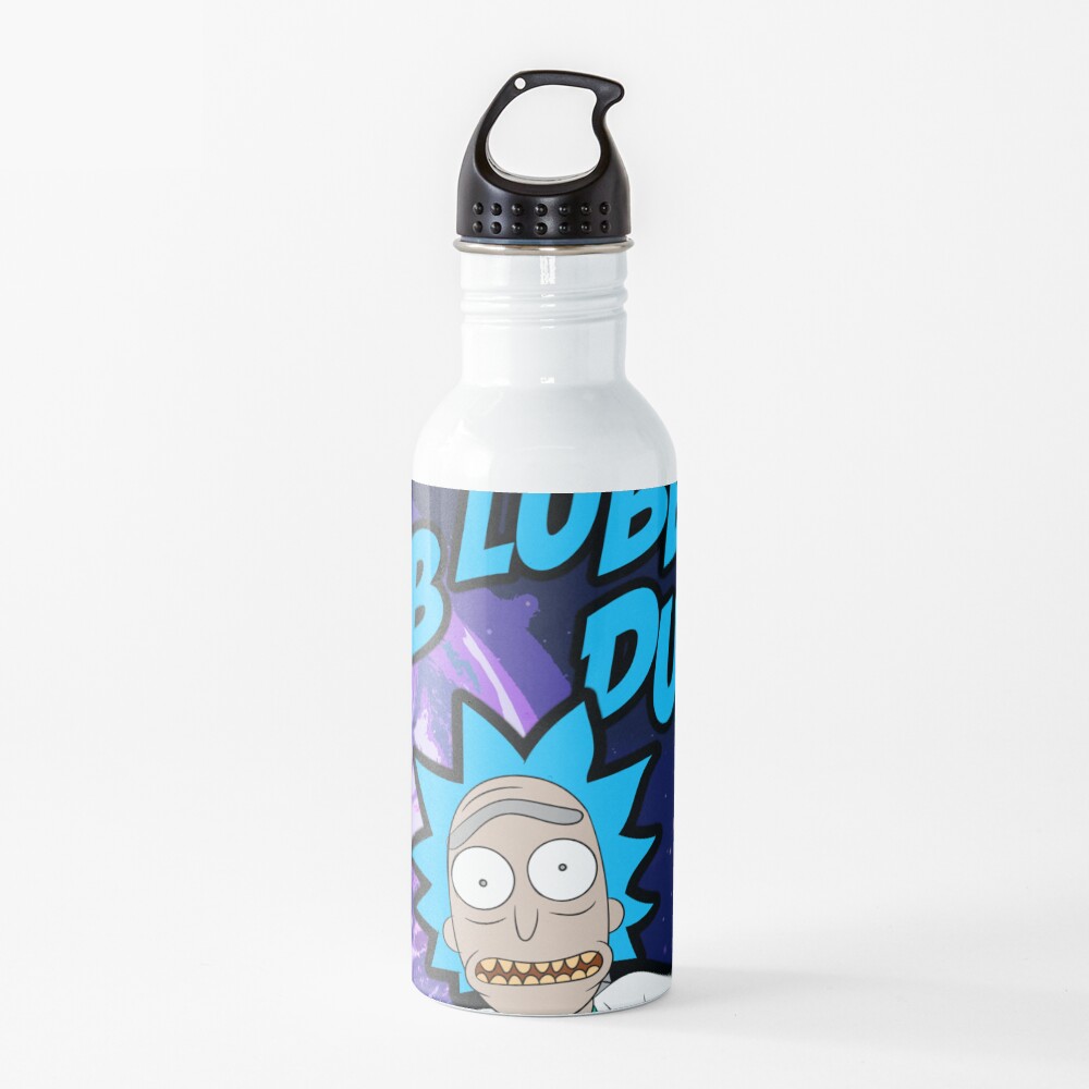 Rick Sanchez Wubba Lubba Dub Dub Quote Water Bottle