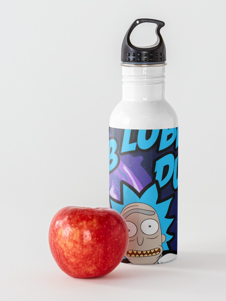 Alternate view of Rick Sanchez Wubba Lubba Dub Dub Quote Water Bottle