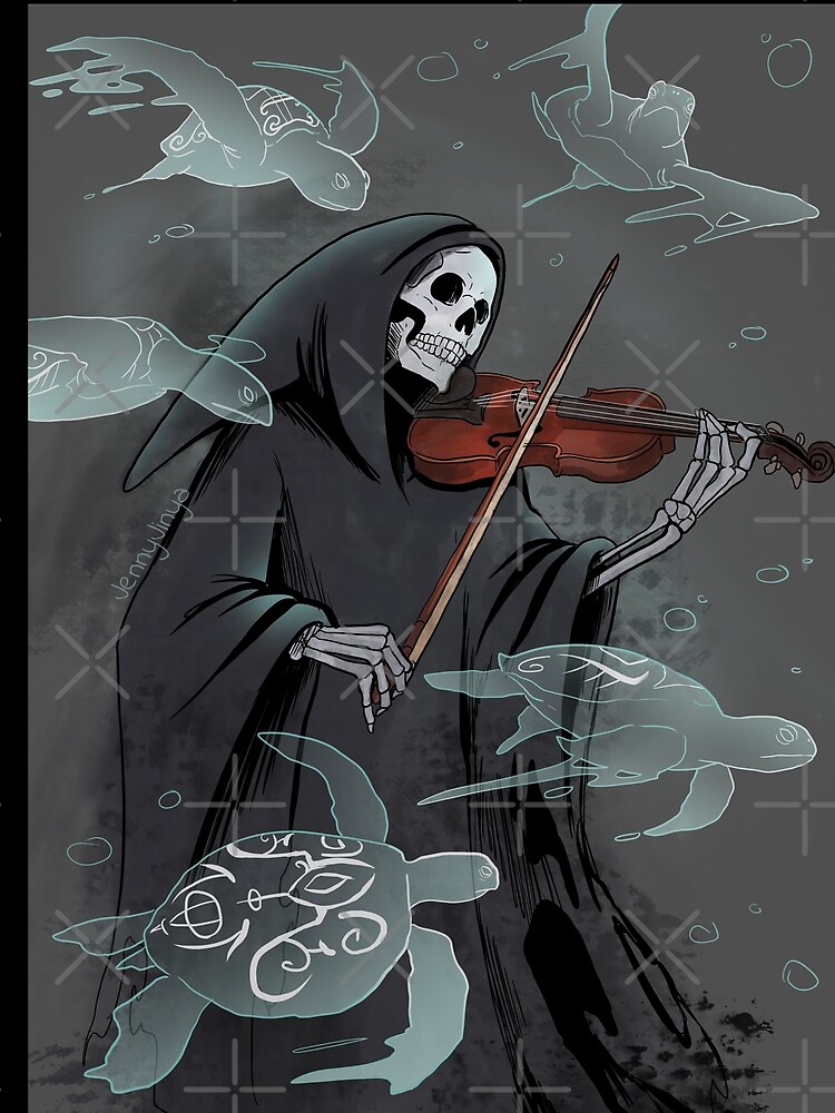 Thumbnail 5 von 5, Grafik T-Shirt, Letzte Symphonie designt und verkauft von JennyJinya.