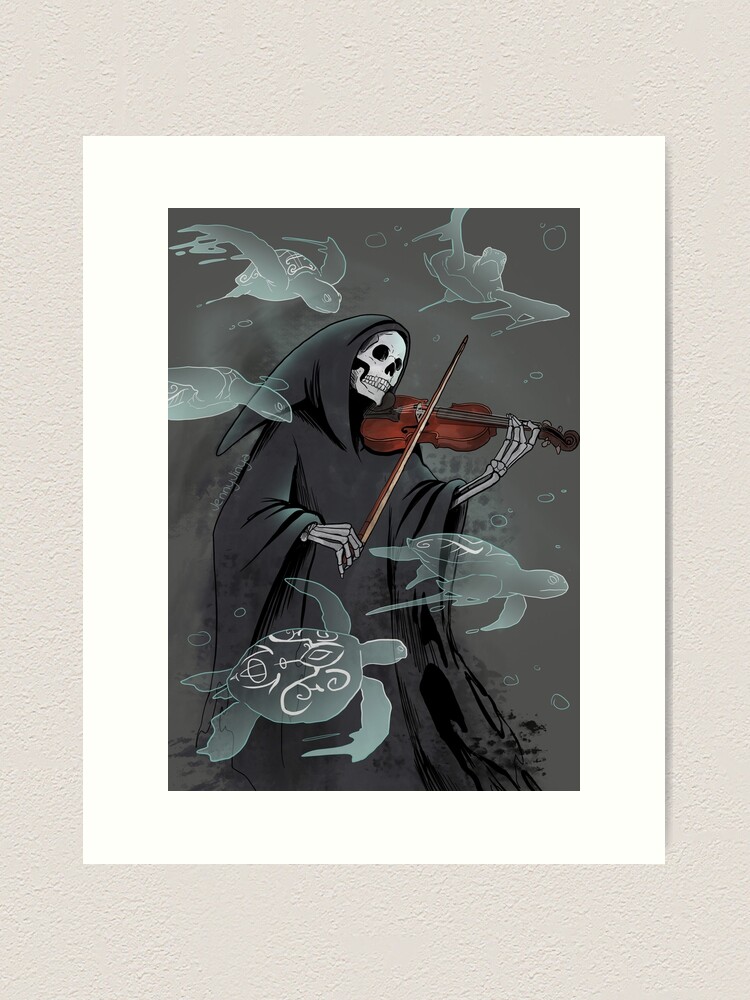 Alternate view of Last Symphony Art Print