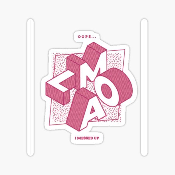 Item preview, Oops LMAO I Messed Up Printed T-shirt designed and sold by storeInsight.