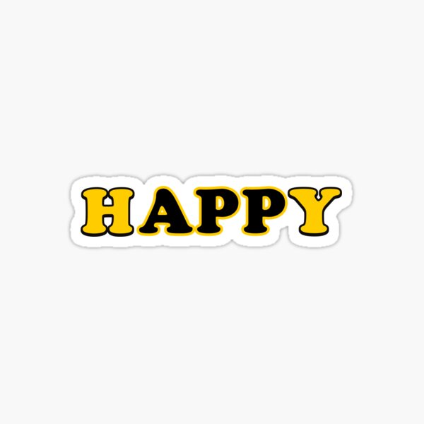 hAPPy Sticker