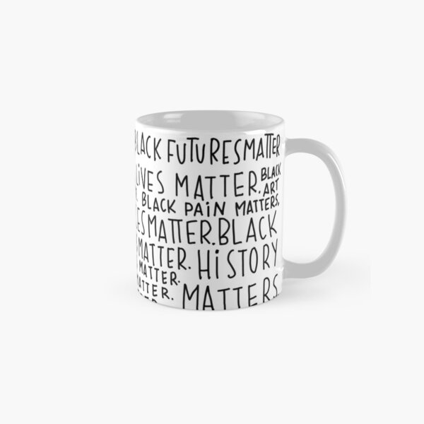 Intersectional Black Lives Matter Art Classic Mug