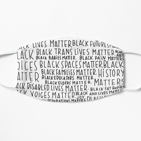 Intersectional Black Lives Matter Art Mask