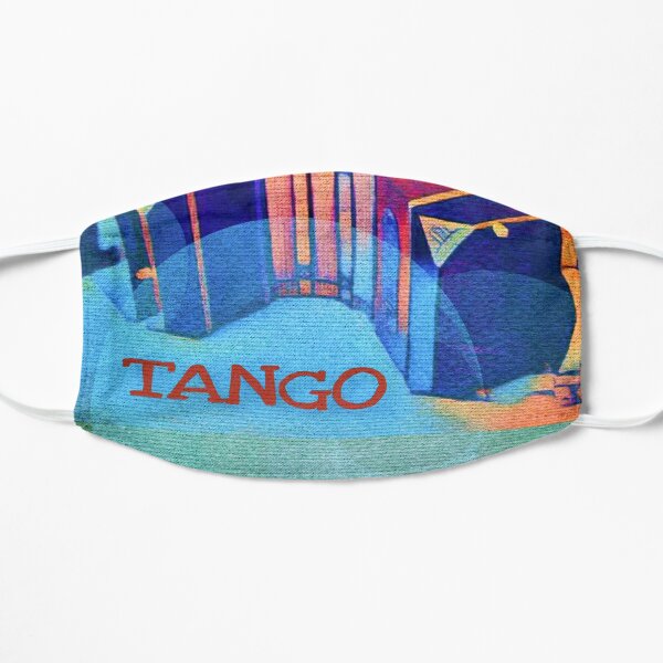 Tango Bandoneon Digital Art Small Mask