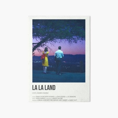 la la land poster Art Board Print