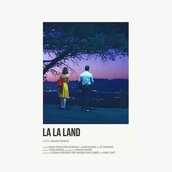 la la land poster Photographic Print