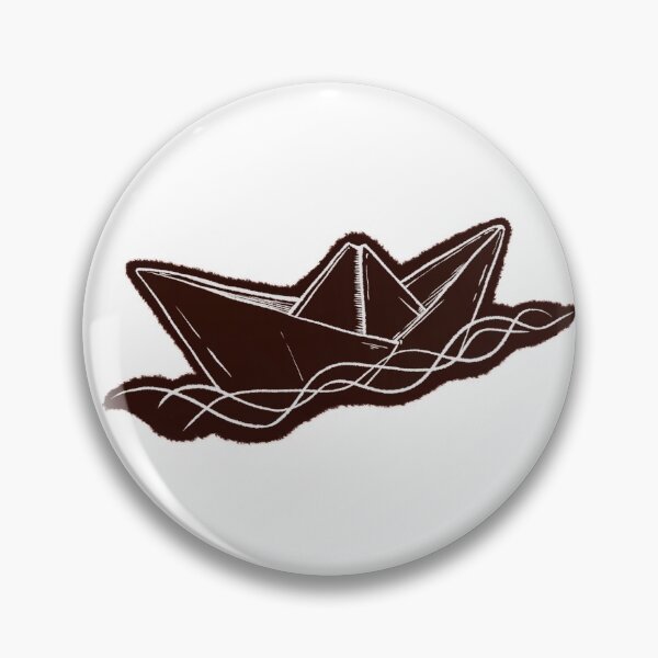 Item preview, Paper boat, dark designed and sold by SailorShoppe.