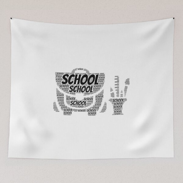 Item preview, School Word Cloud designed and sold by ProjectsMM.