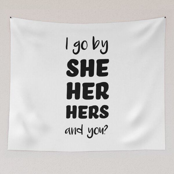 Item preview, Pronouns - SHE/ HER/ HERS designed and sold by WEIRDglow.