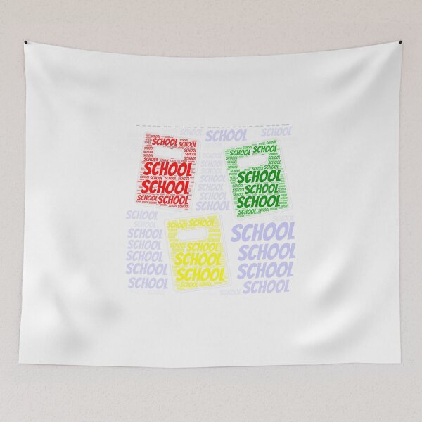 Item preview, School Word Cloud designed and sold by ProjectsMM.