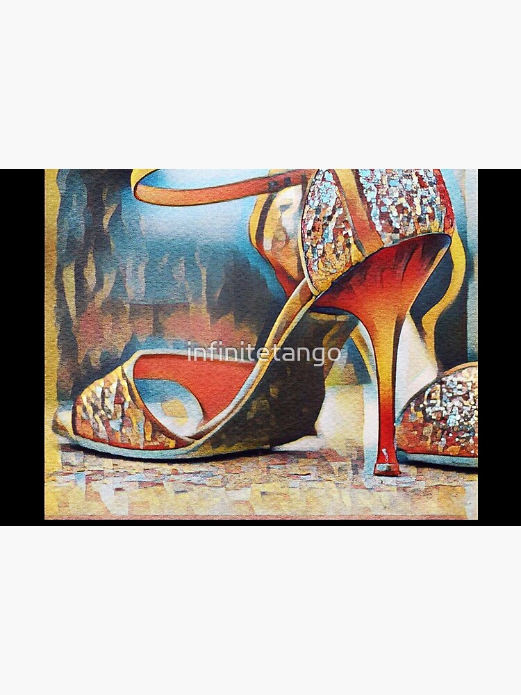 NeoTango Tango Shoes Pop Art by infinitetango